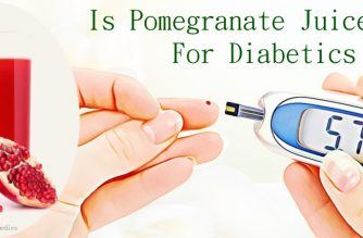 why is pomegranate juice good for diabetics