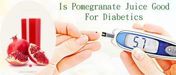 why is pomegranate juice good for diabetics